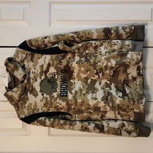 NFL youth Cleveland Browns On Field salute to service camouflage hoodie